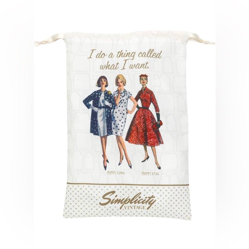 Simplicity Vintage Drawstring Shoe Storage Bags